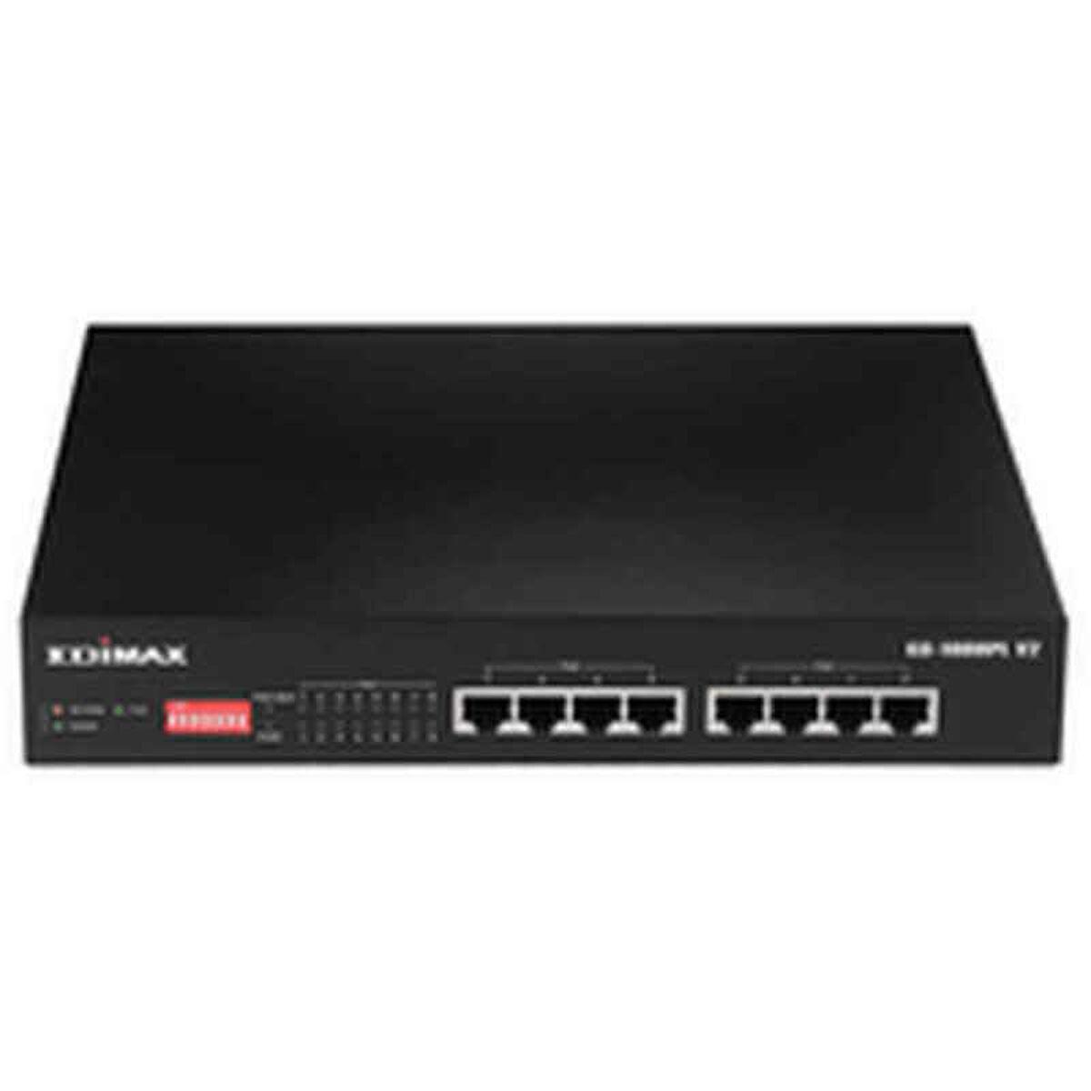Switch Edimax GS-1008PL V2 Gigabit Ethernet Preto