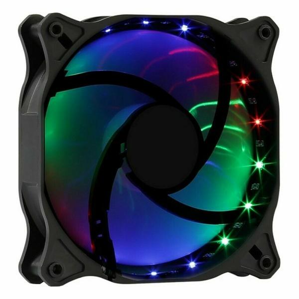 Ventilador de Caixa Aerocool Cosmo 12 Ø 12 cm 1000 rpm RGB LED Ø 12 cm (1 Unidade)