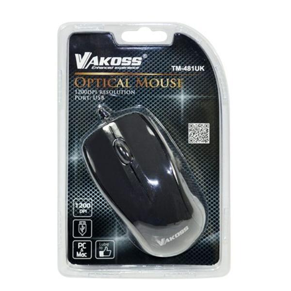 Rato Vakoss TM-481UK Preto