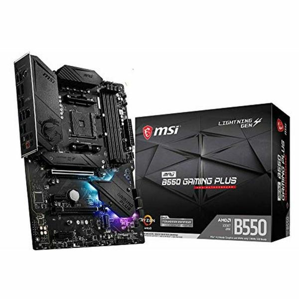 Placa Mãe MSI 7C56-003R ATX DDR4 AM4 AMD B550 AMD AMD AM4