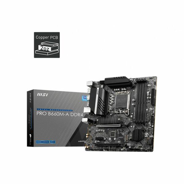 Placa Mãe MSI PRO H610M-G DDR4 LGA 1700 Intel