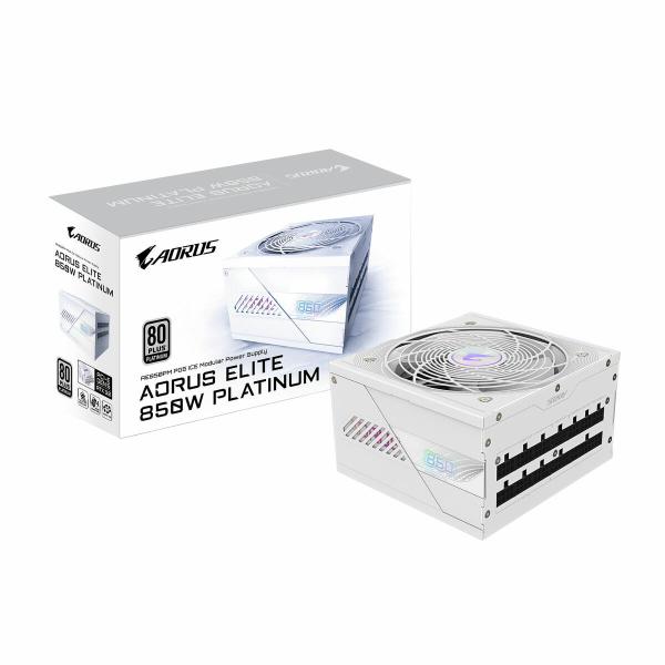 Fonte de Alimentação Gigabyte GP-AE850PM PG5 ICE ATX 850 W 125 W 80 PLUS Platinum