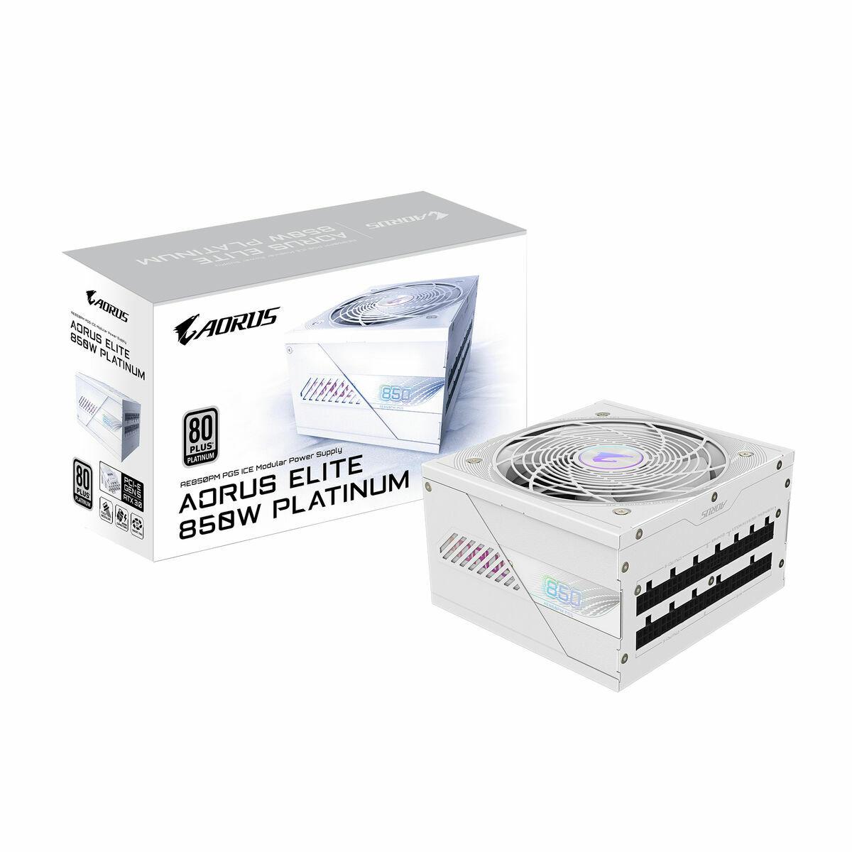 Fonte de Alimentação Gigabyte GP-AE850PM PG5 ICE ATX 850 W 125 W 80 PLUS Platinum