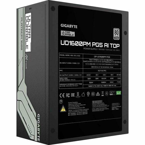 Fonte de Alimentação Gigabyte GP-UD1600PM-PG5 ATX 1600 W 80 PLUS Platinum