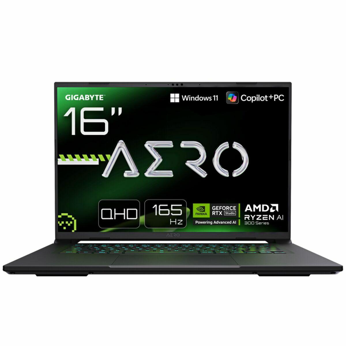 Laptop Gigabyte AERO X16 1VH93ESC94AH 16" 16 GB RAM 1 TB SSD geforce rtx 5060 AMD Ryzen 7