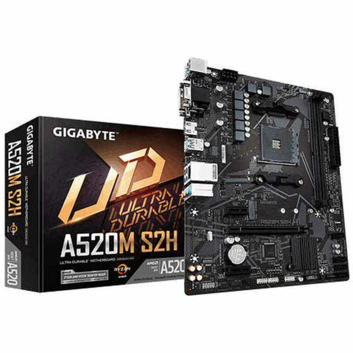 Placa Mãe Gigabyte A520M S2H AMD AM4 AMD