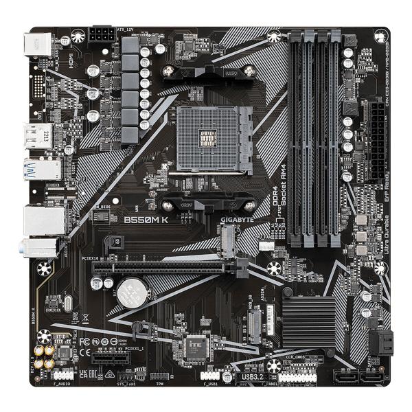 Placa Mãe Gigabyte AMD B550 AMD AMD AM4