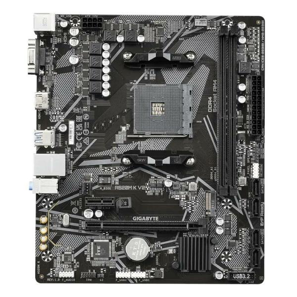 Placa Mãe Gigabyte A520M K V2 AMD A520 AMD AM4