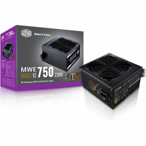 Fonte de Alimentação Cooler Master MPE-7501-ACABW-BEU 750 W 750 W ATX 80 Plus Bronze