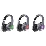 Auriculares Bluetooth com microfone Defender FREEMOTION B571 LED Cinzento