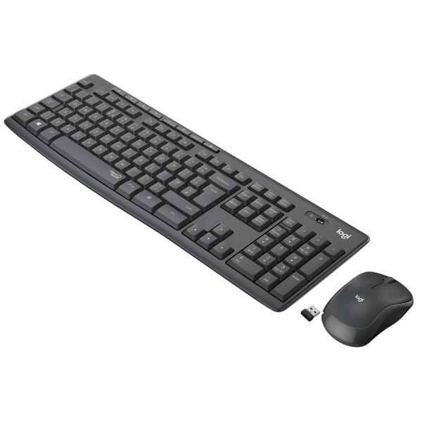 Teclado Logitech 920-009803 Grafite Qwerty espanhol AZERTY