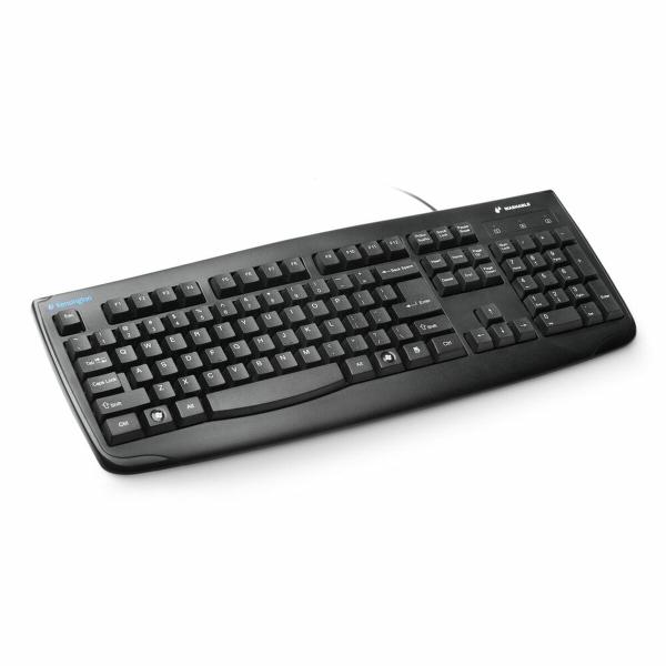 Teclado Kensington K64407ES Qwerty espanhol Preto