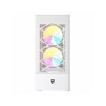 Caixa Semitorre ATX Nfortec NF-CS-CAELUM-WHITE Branco
