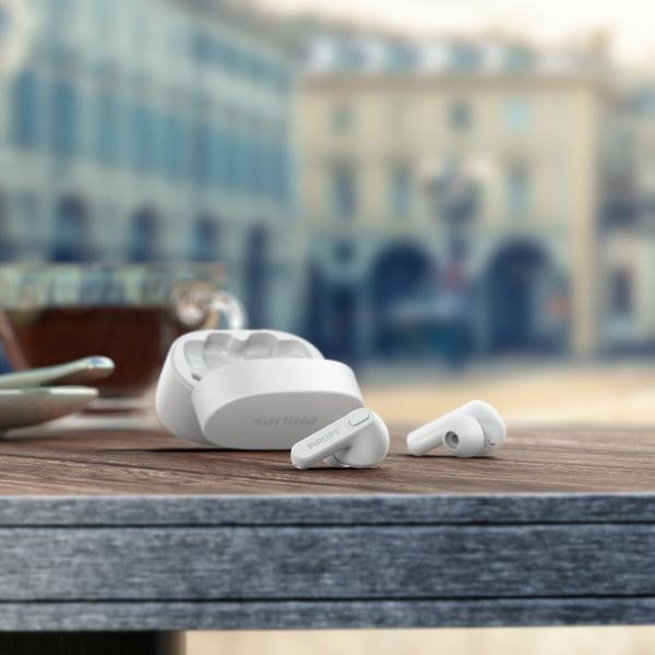 Auriculares Bluetooth Philips TAT2206WT/00 Branco