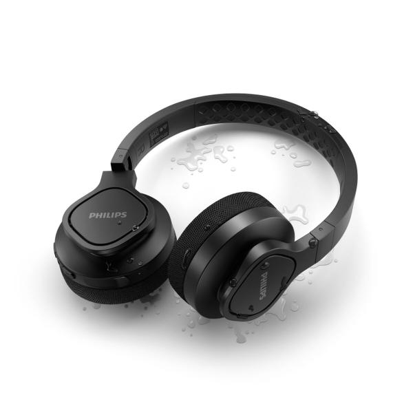 Auriculares de Diadema Dobráveis com Bluetooth Philips TAA4216BK/00 Preto