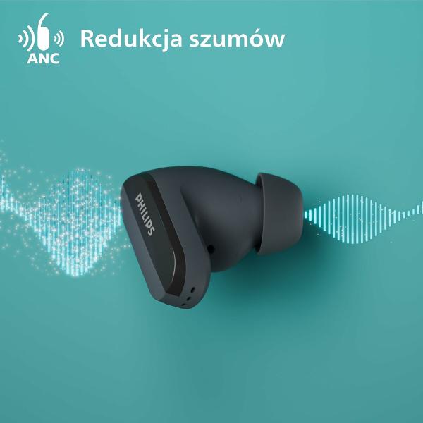 Auriculares Philips TAT3508BK/00 Preto (1 Unidade)