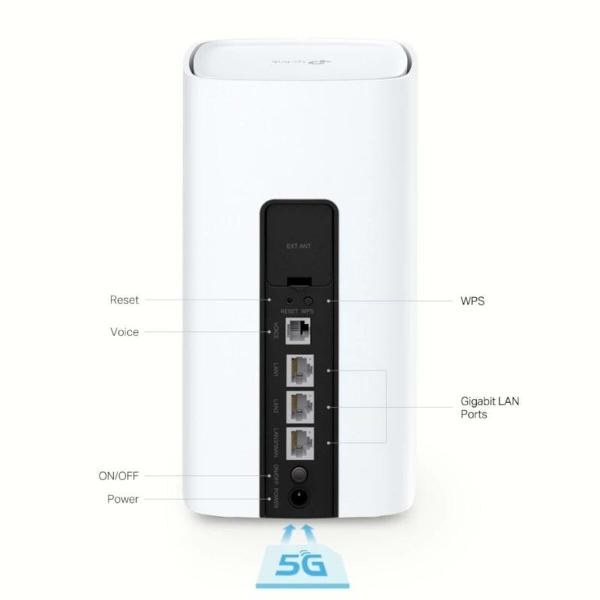 Router TP-Link NX510v Branco RJ45 Ethernet LAN Wi-Fi