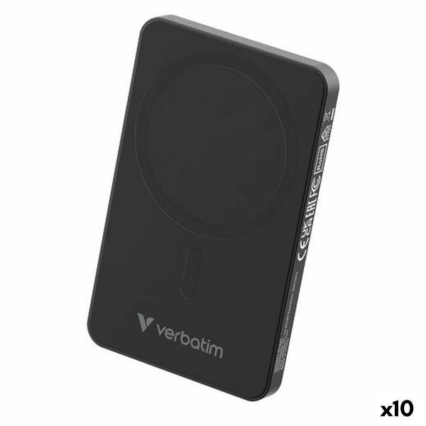 Power Bank Verbatim Preto 5000 mAh (10 Unidades)