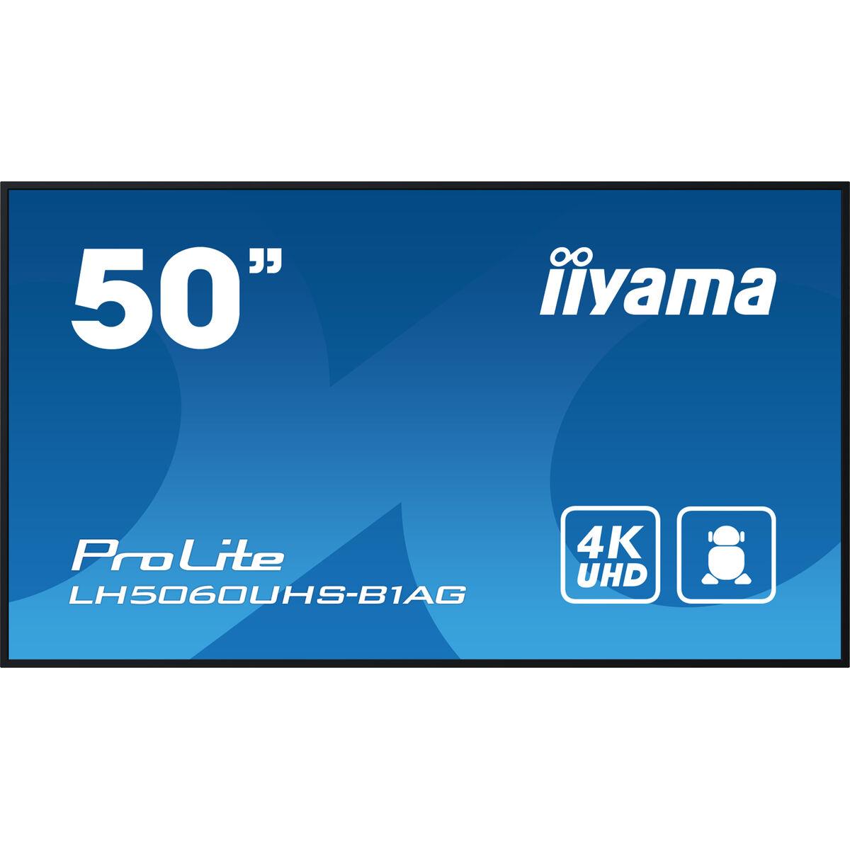 Monitor Videowall Iiyama LH5060UHS-B1AG 4K Ultra HD 50"