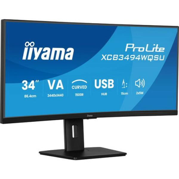 Monitor Iiyama XCB3494WQSU-B1 34" UltraWide Quad HD