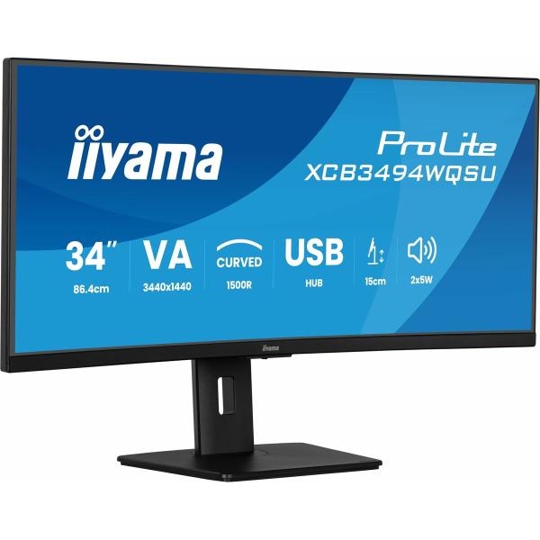 Monitor Iiyama XCB3494WQSU-B1 34" UltraWide Quad HD