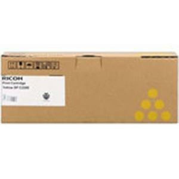 Tóner Original Ricoh SPC220N/221N/221SF/221PN 222SF/SPC240SF/240DN Amarelo Preto (1 Unidade)