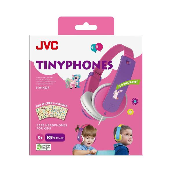 Auriculares JVC HA-KD7-P Cor de Rosa