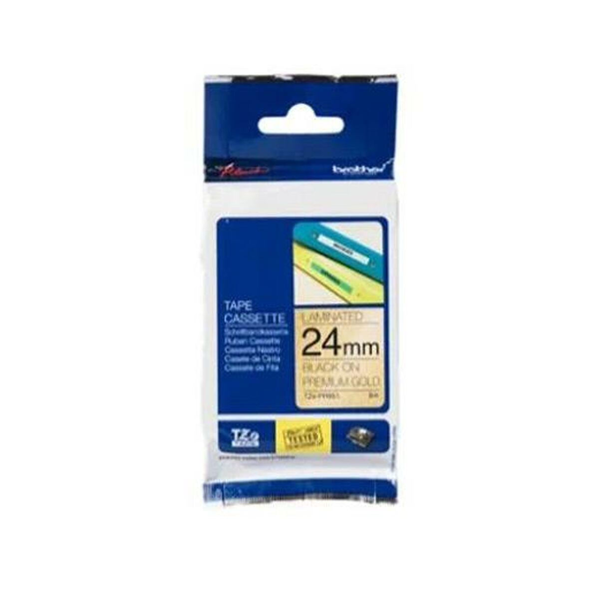 Fita de impressora de agulhas original Brother TZEPR851 Preto