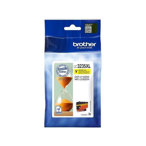 Tinteiro de Tinta Original Brother LC-3235XLY Amarelo