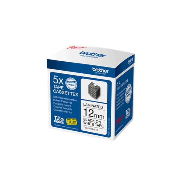 Etiquetas para Impressora Brother Preto/Branco