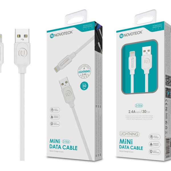 Mini Cabo Lightning 2.4A 0.3M S-006