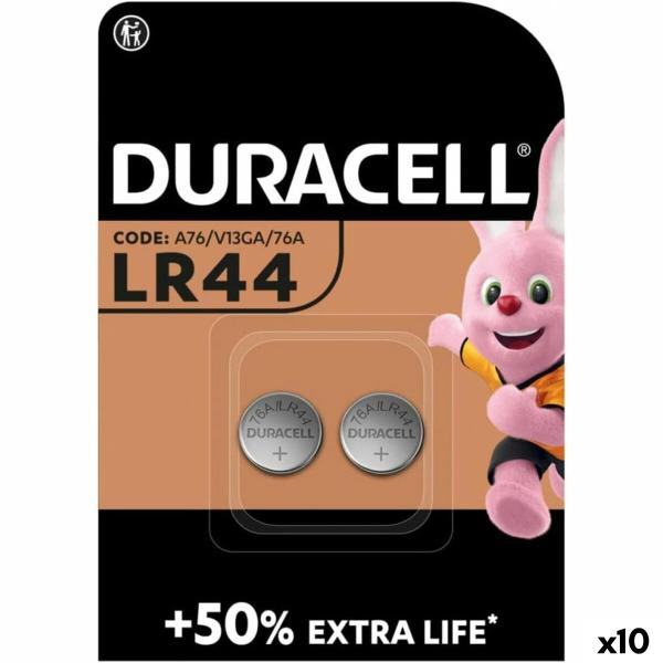 Pilhas de botão DURACELL 1,5 V LR41 (10 Unidades)