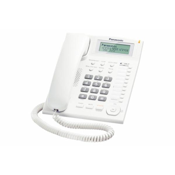 Telefone Fixo Panasonic KX-TS880EXW LCD Branco