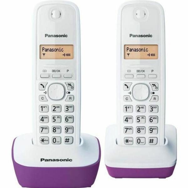 Telefone sem fios Panasonic KX-TG1612FRF Roxo