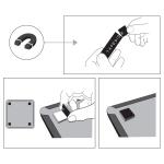 Ardósia branca Nobo 28 x 33,5 cm