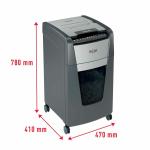 Trituradora de Papel Micro-Corte Rexel Optimum Auto+ 300M 60 L
