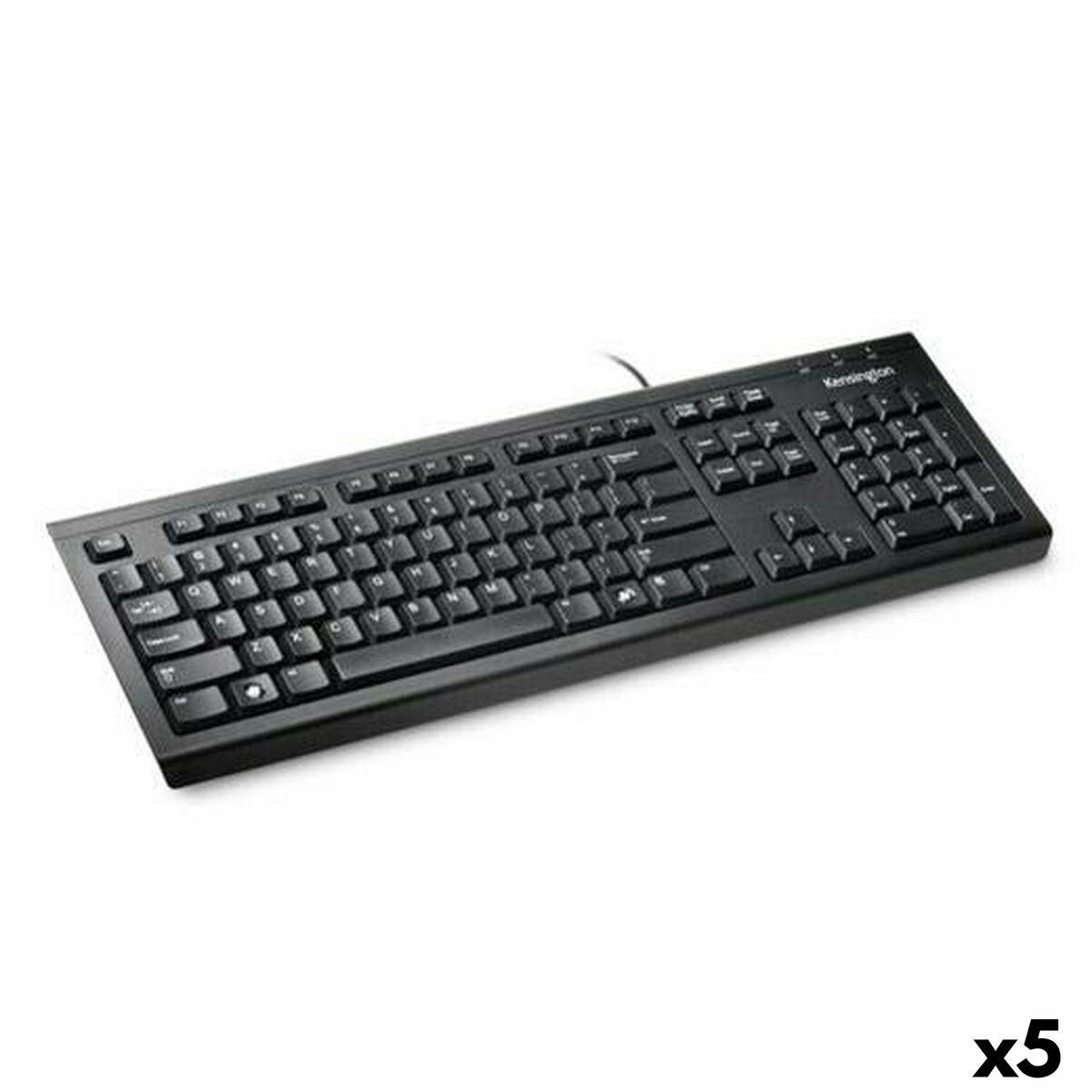 Teclado Kensington 1500109BE Preto QWERTY