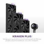 Kit de refrigeração líquida NZXT Kraken Plus 240 Preto