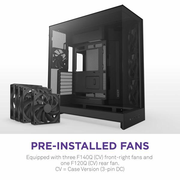 Caixa Semitorre ATX NZXT CM-H92FB-01 Preto