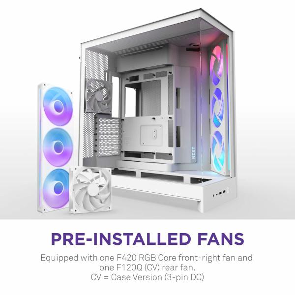 Caixa Semitorre ATX NZXT CM-H92FW-R1 Branco