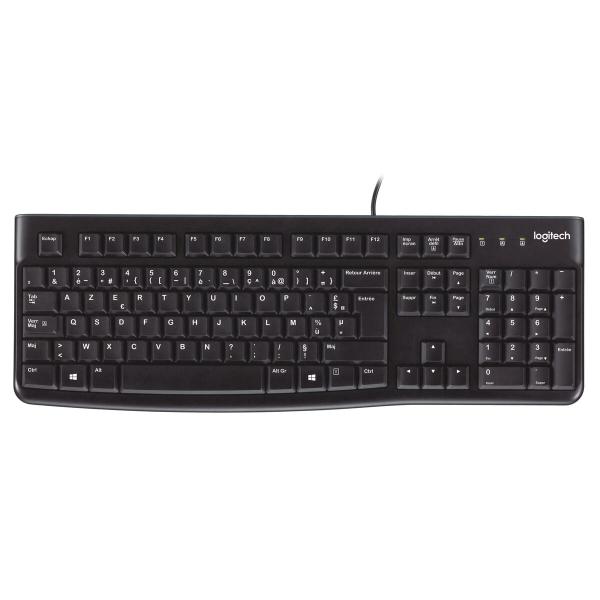 Teclado Logitech 920-002482 Preto Qwerty espanhol AZERTY