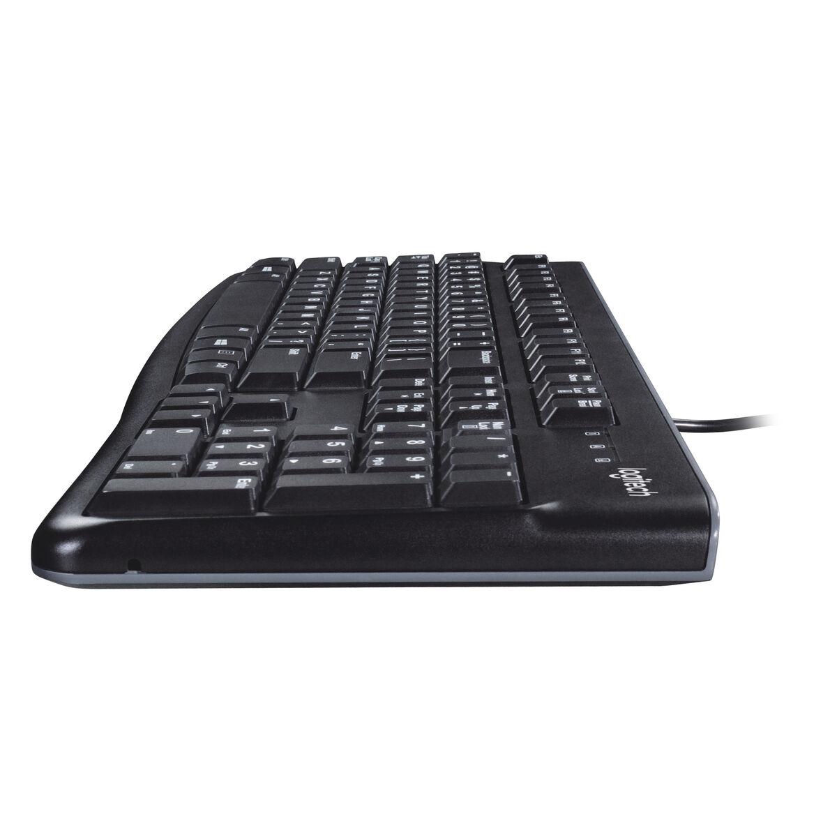 Teclado Logitech 920-002482 Preto Qwerty espanhol AZERTY