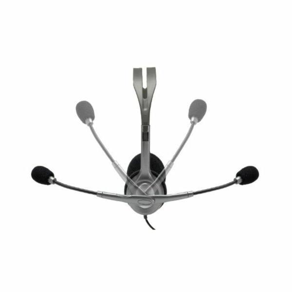 Auriculares com microfone Logitech 981-000271           2 x Jack 1,4 m