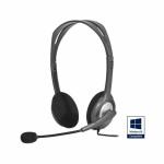 Auriculares com microfone Logitech 981-000271           2 x Jack 1,4 m