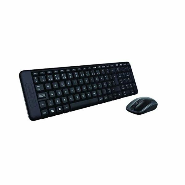 Teclado e Rato Logitech 920-003159 Qwerty espanhol Espanhol