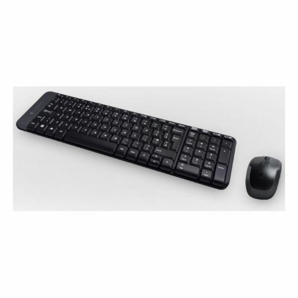 Teclado e Rato Logitech 920-003159 Qwerty espanhol Espanhol