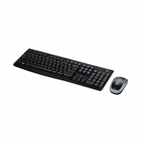 Teclado e rato óticos Logitech 920-004513 2,4 GHz Preto Espanhol Qwerty espanhol QWERTY