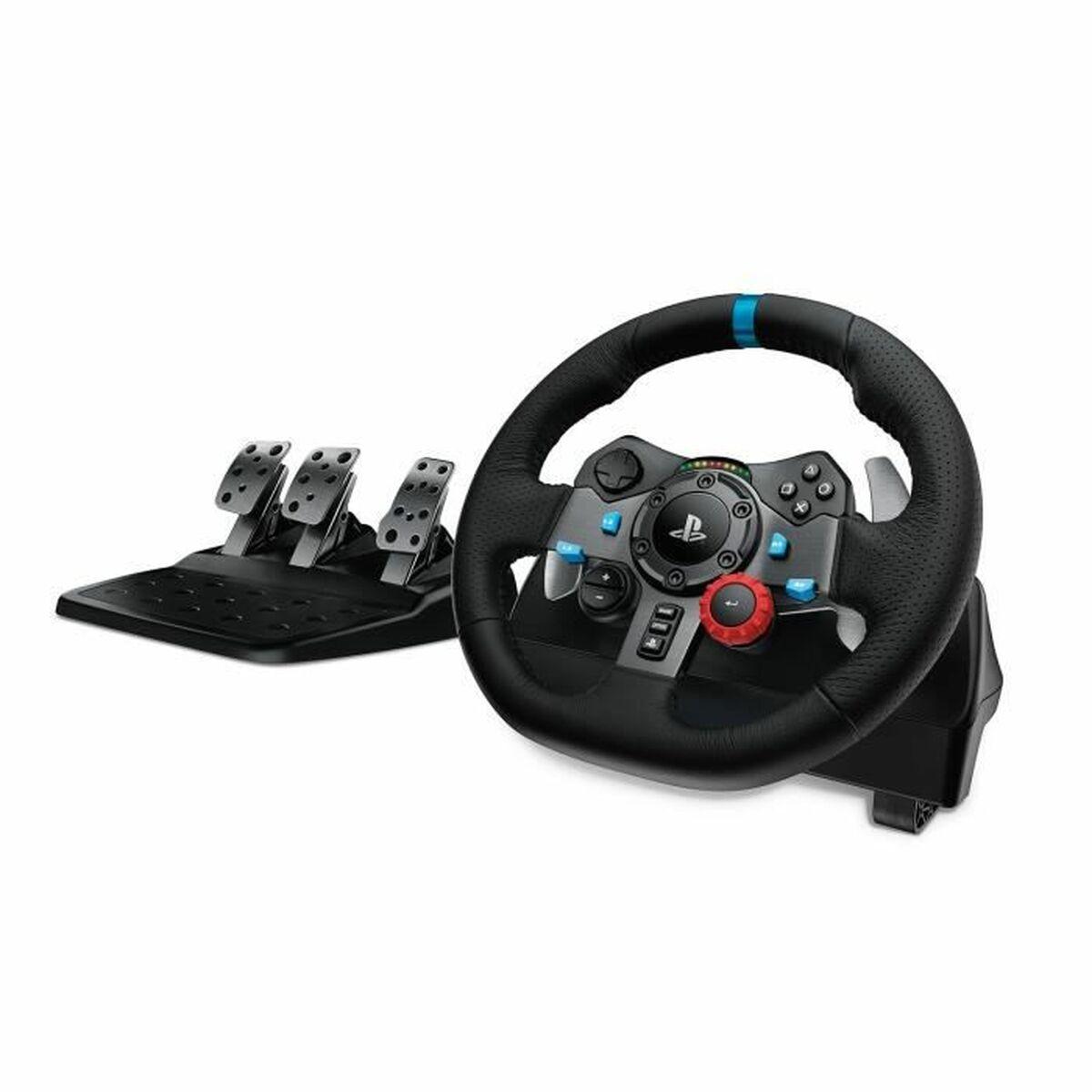 Volante de Corridas Logitech 941-000112 PlayStation Microsoft Windows Mac OS