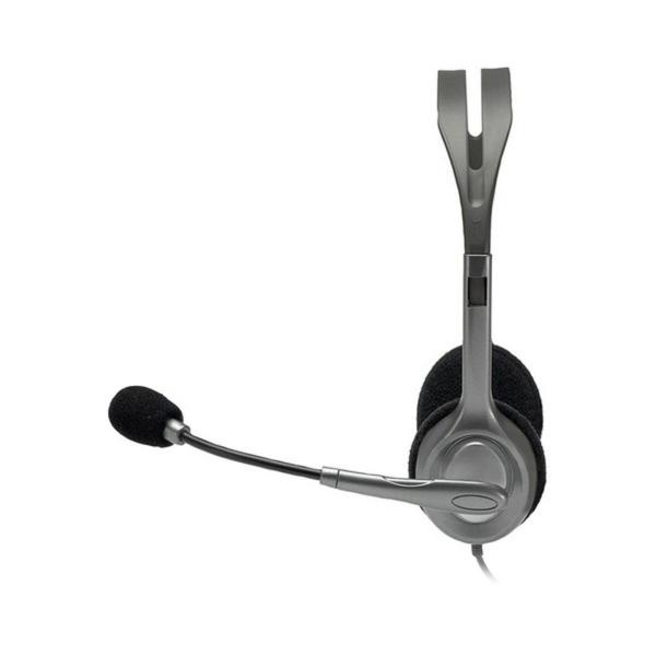 Auriculares com microfone Logitech 981-000593 Cinzento