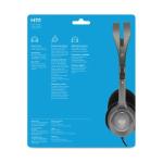 Auriculares com microfone Logitech 981-000593 Cinzento